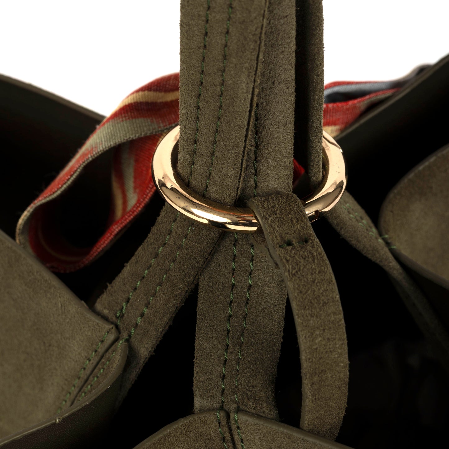 Bosphorus Breeze Suede Tote Bag