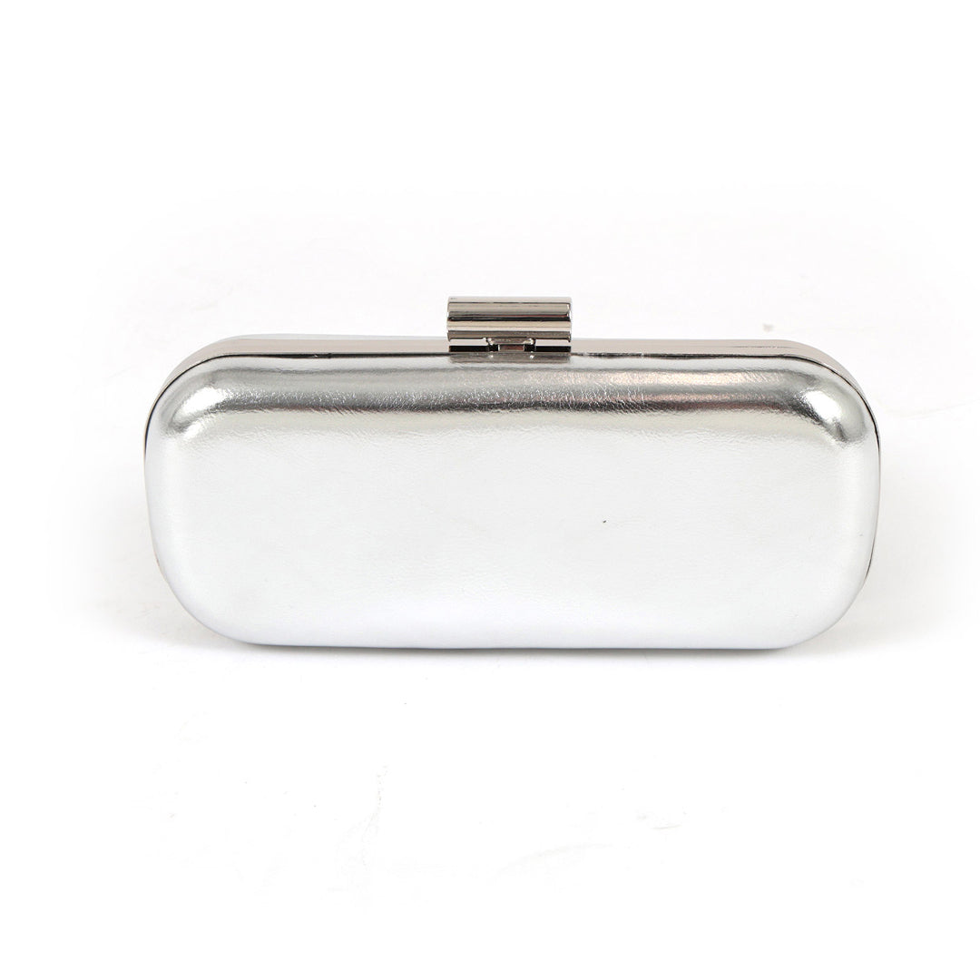Minaudière - Metallic Silver