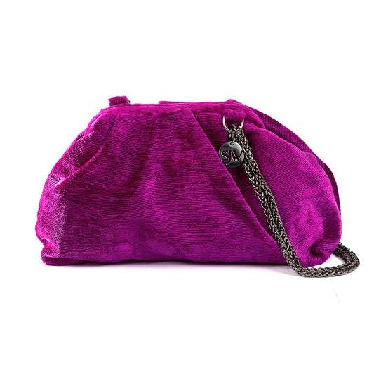 Victoria Ikat Bag - Magenta