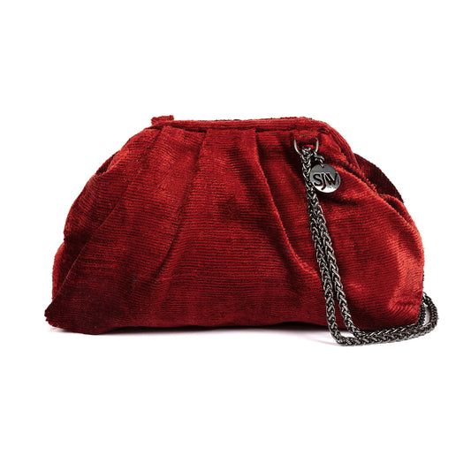 Victoria Colourblock Bag - Maroon