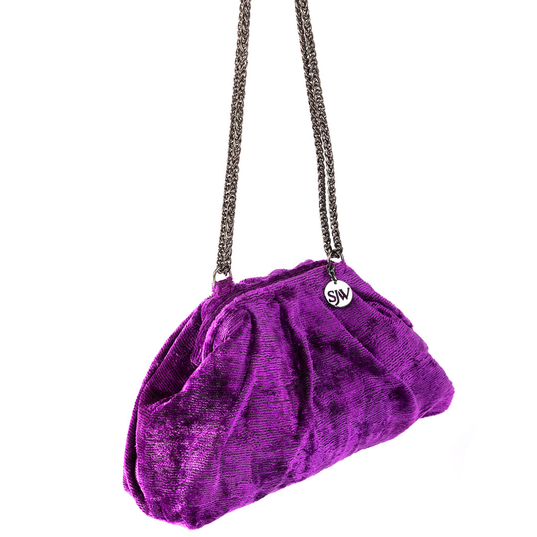 Victoria Colourblock Bag - Purple