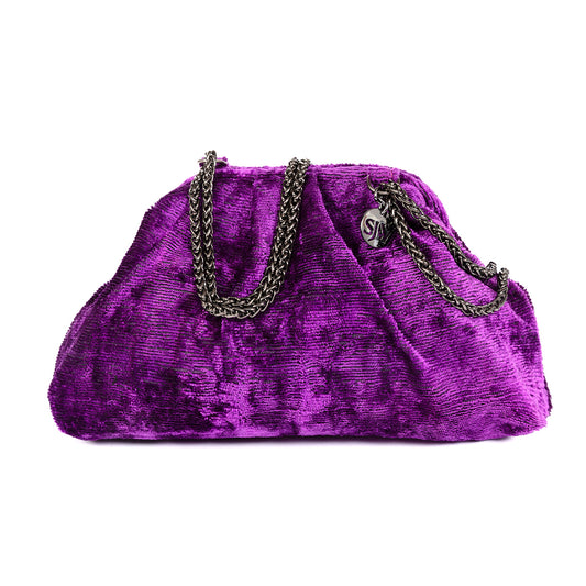 Victoria Colourblock Bag - Purple