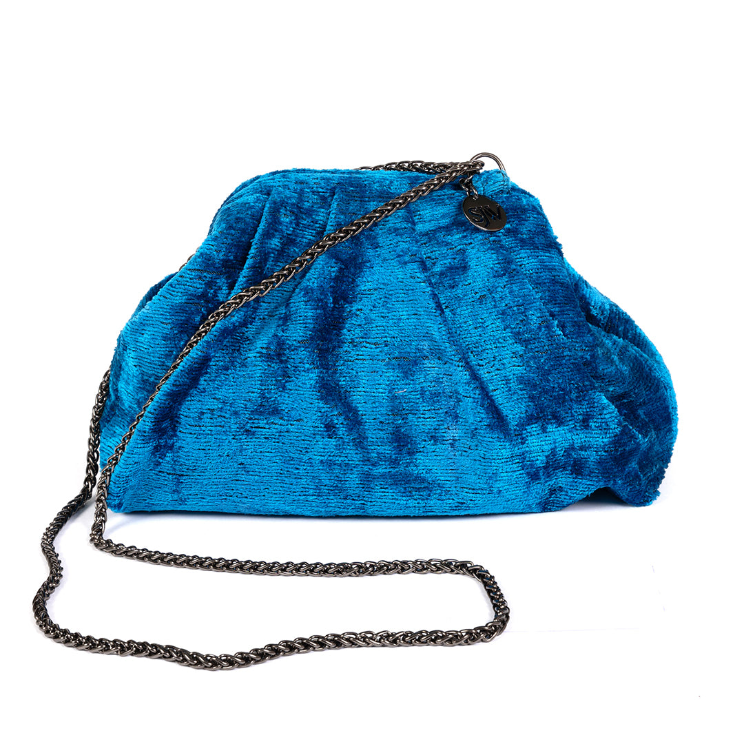 Victoria Colourblock Bag - Royal Blue