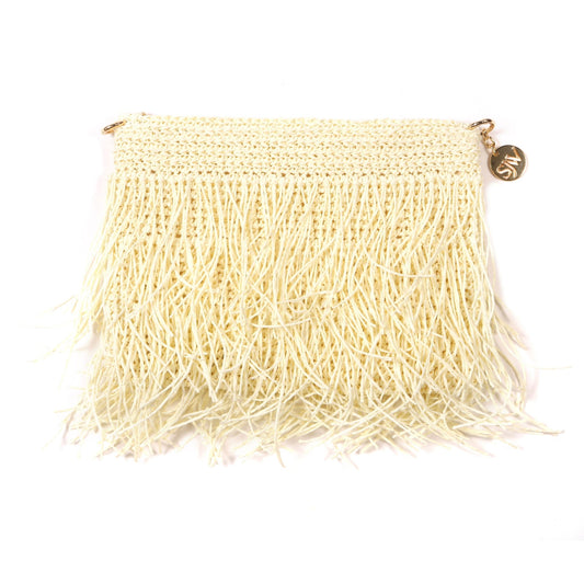 Charleston Mini Bag - Ivory - SJW BAGS LONDON