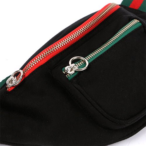 PAULA BELT BAG - BLACK - SJW BAGS LONDON