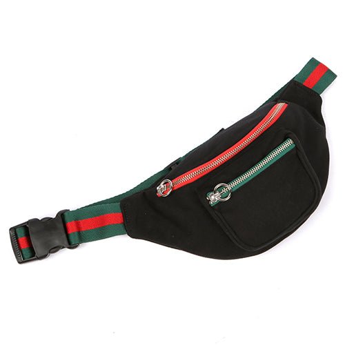 PAULA BELT BAG - BLACK - SJW BAGS LONDON