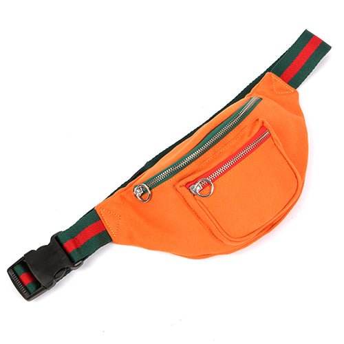 PAULA BELT BAG - ORANGE - SJW BAGS LONDON