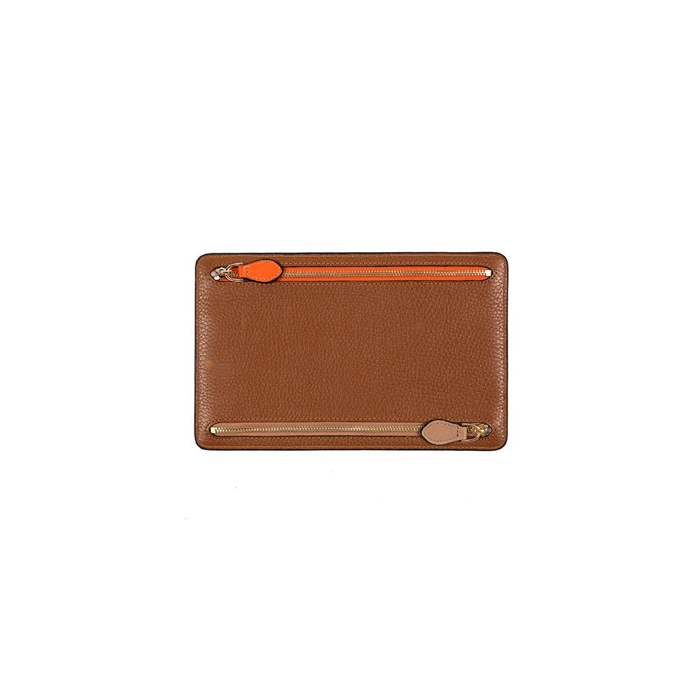 WELLINGTON WALLET - COGNAC - SJW BAGS LONDON