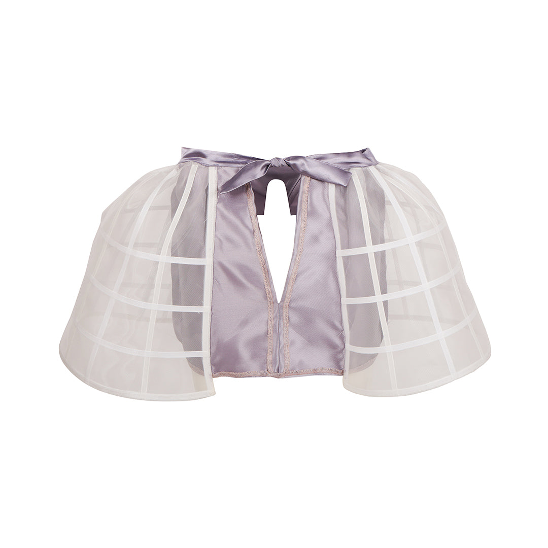 Antoinette Gown with velvet gloves + Imperial Clutch Set