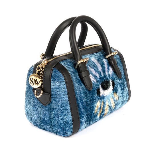 Mignon Eye Mini Duffle Ikat Bag