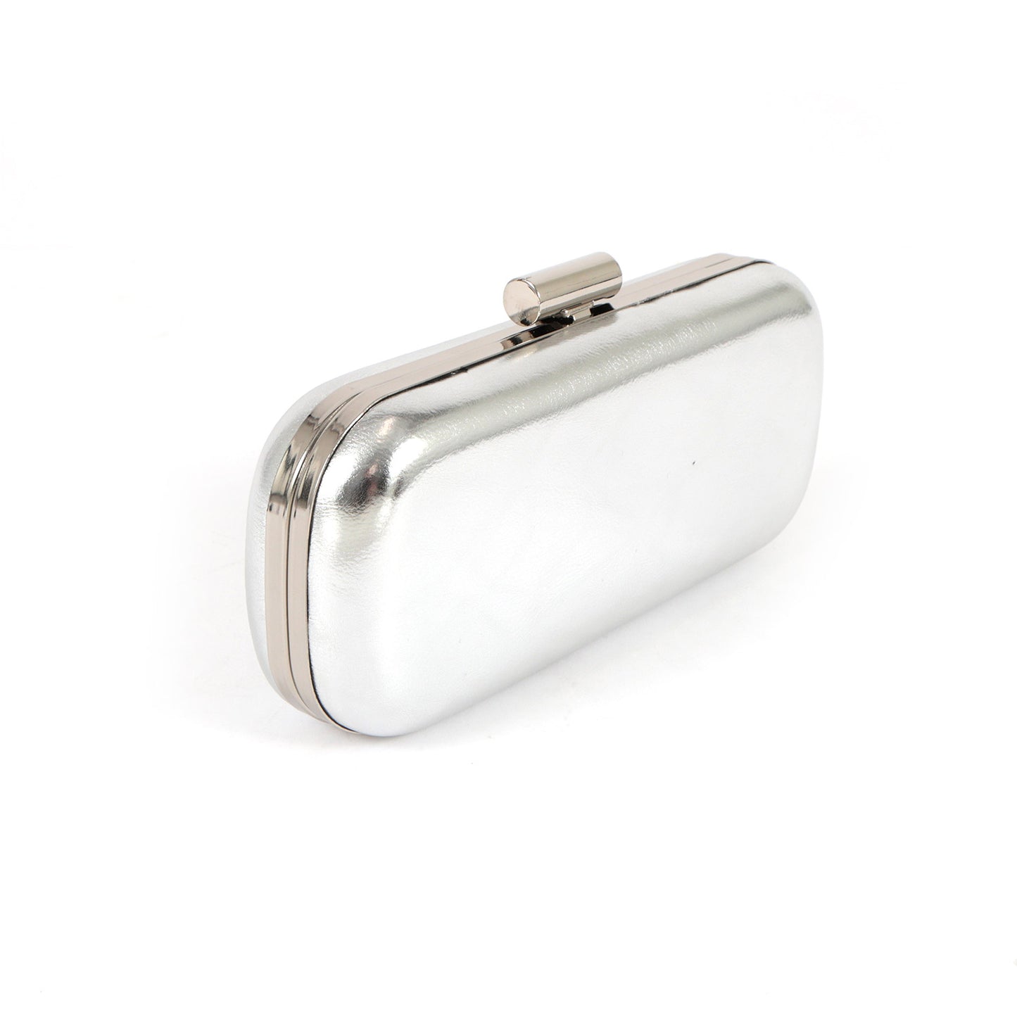 Minaudière - Metallic Silver