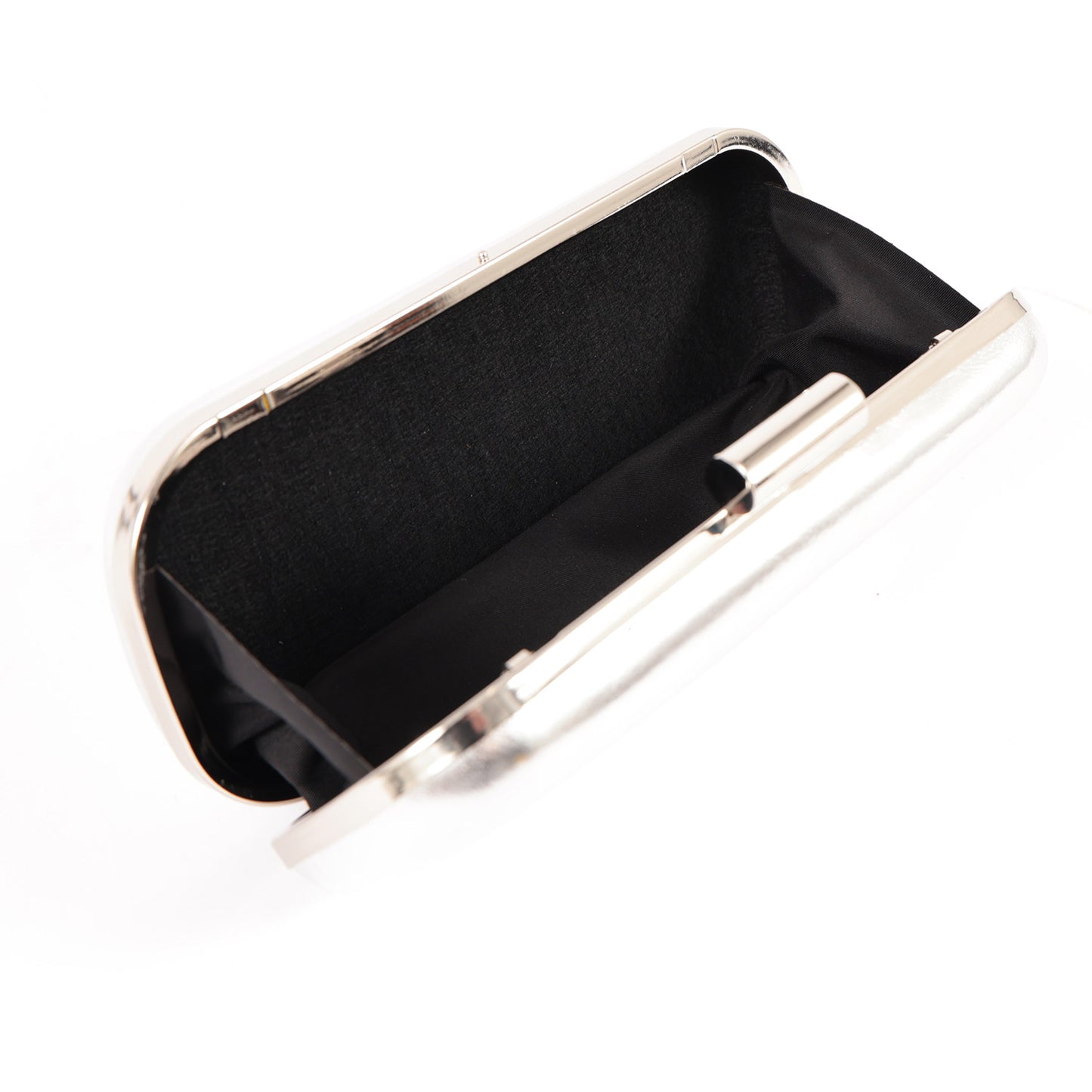 Minaudière - Metallic Silver