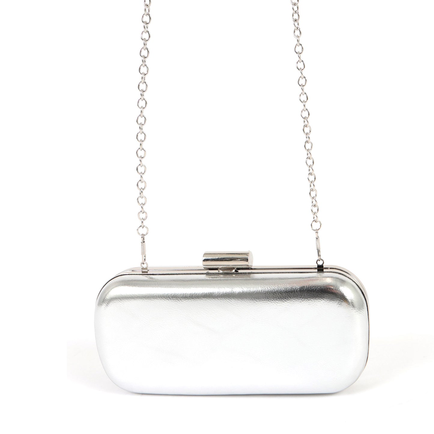 Minaudière - Metallic Silver