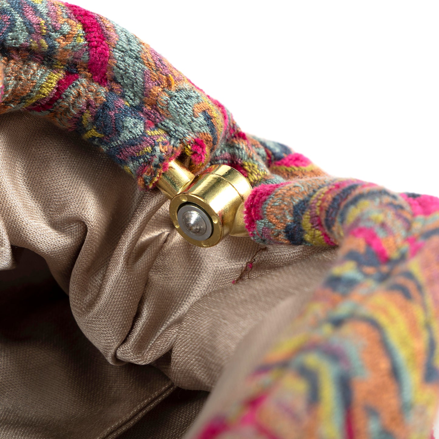Serai Paisley Clutch Fuchsia