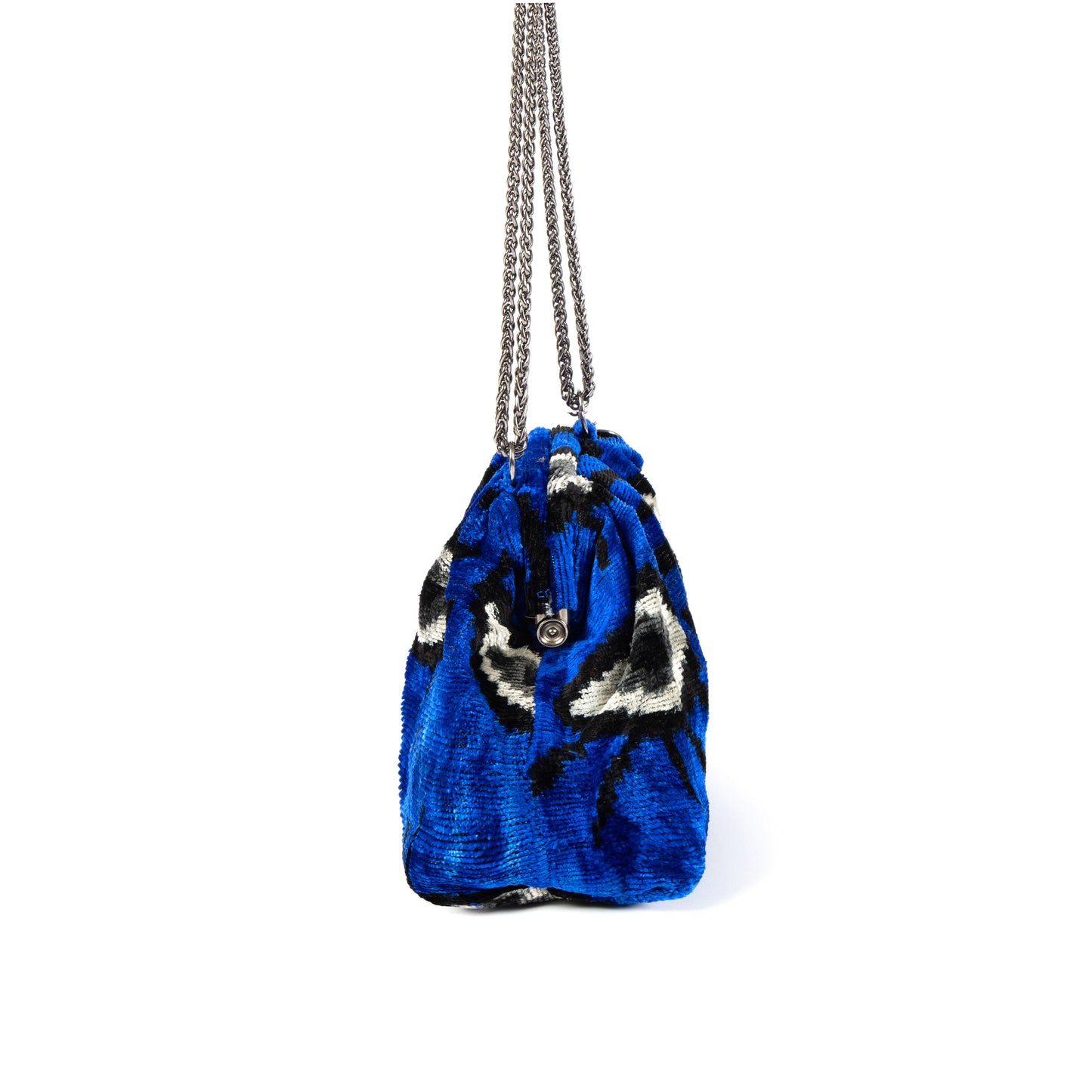 Victoria Ikat Multicolour Bag - Royal Blue / Eyes