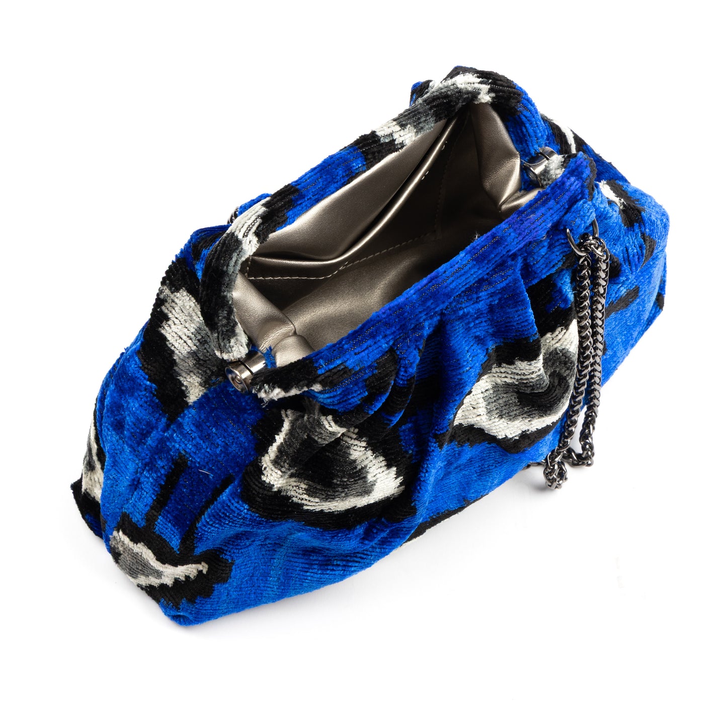 Victoria Ikat Multicolour Bag - Royal Blue / Eyes
