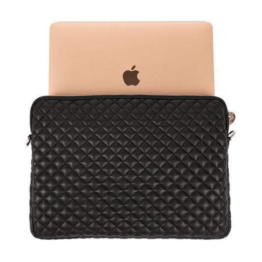 Carlton Laptop Case/ Bag with Shoulder Strap - SJW BAGS LONDON