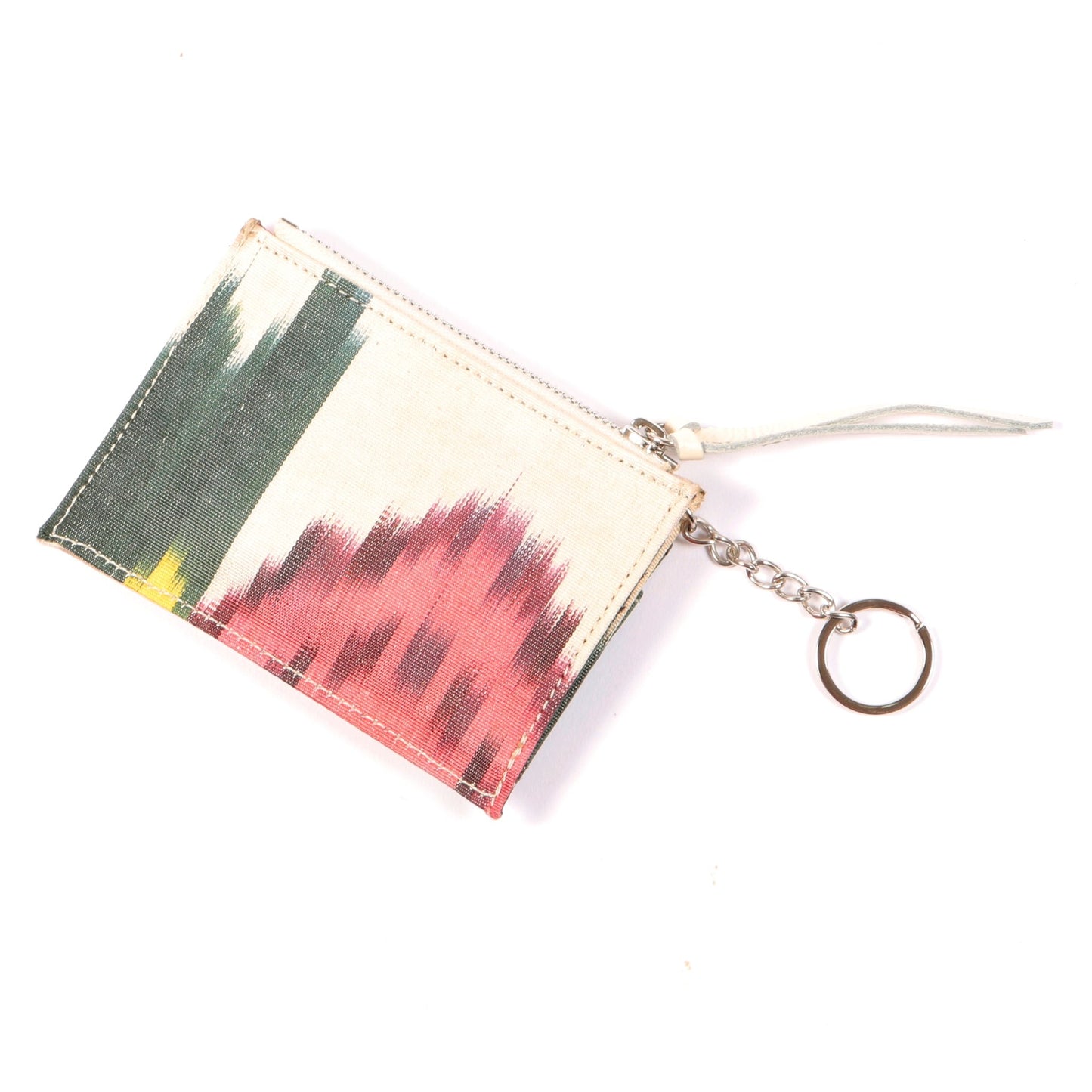 Ikat Mini Wallet Card Holder with keychain - SJW BAGS LONDON