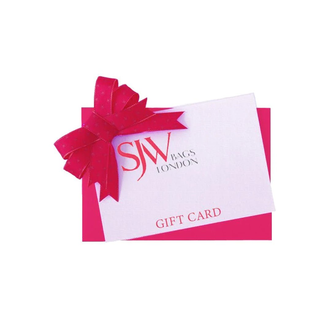 SJW Bags Gift Card - SJW BAGS LONDON